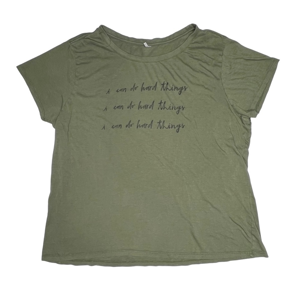 Wander‎ And Wonder I Can Do Hard Things Tee